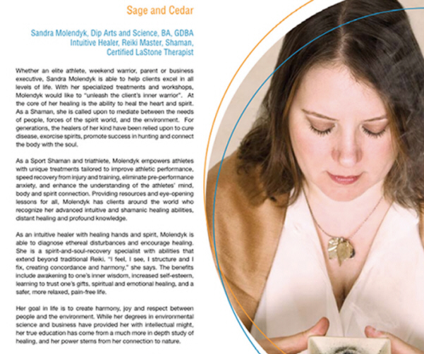 Sandra Molendyk Sport Shaman Sage and Cedar Waking Up the West Coast Healers and Visionaries 